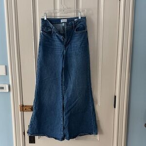 Frame Denim Le Palazzo Crop Jeans